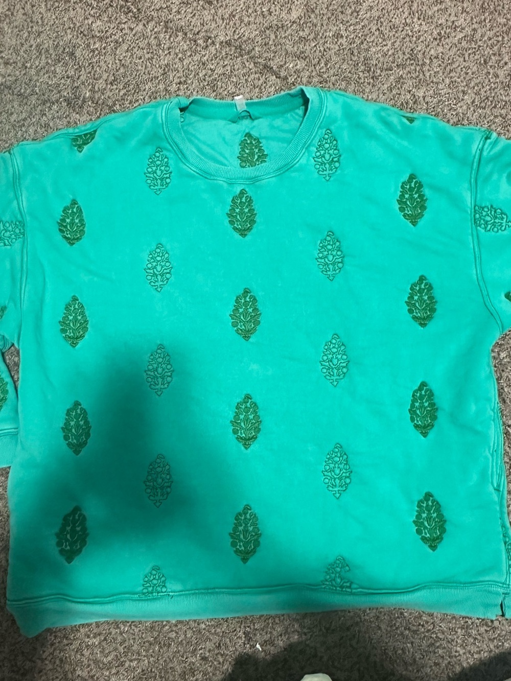 Free People Movement All Star Embroidered Logo Pullover size XL